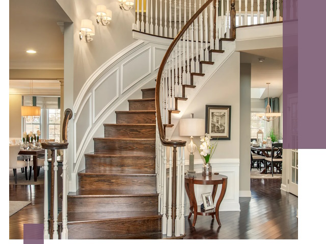 Изготовление лестниц под ключ в Барабинске — металлокаркас и отделка