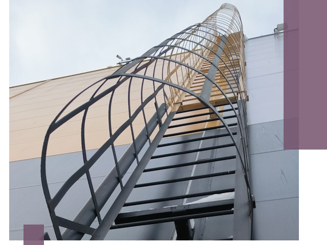 Изготовление и монтаж пожарных лестниц в Барабинске профессионально