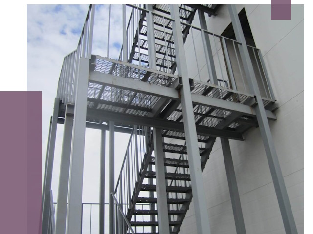 Монтаж пожарных лестниц в Барабинске от 7719 руб.