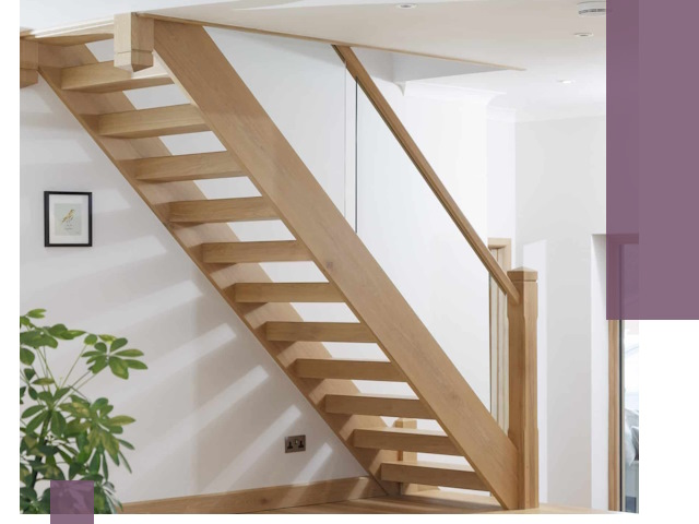 Изготовление деревянных лестниц под ключ в Барабинске для дома