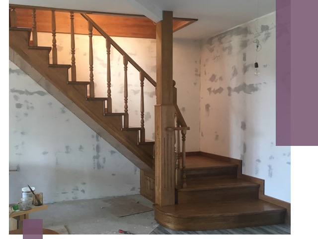 Ремонт деревянных лестниц в Барабинске: быстро и качественно