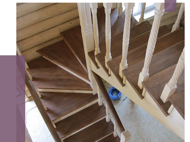 Реставрация деревянных лестниц в Барабинске от 4266 руб.