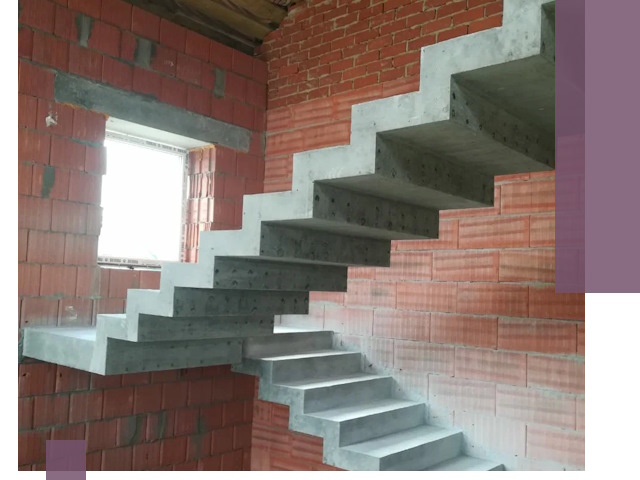 Бетонные лестницы под ключ в Барабинске: монтаж, демонтаж, ремонт