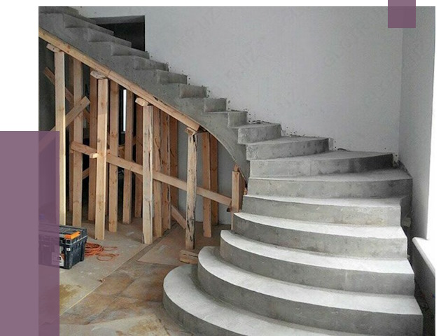 Изготовление бетонных лестниц под ключ в Барабинске от 19806 руб. | ПРОЛЁТ-Ббн