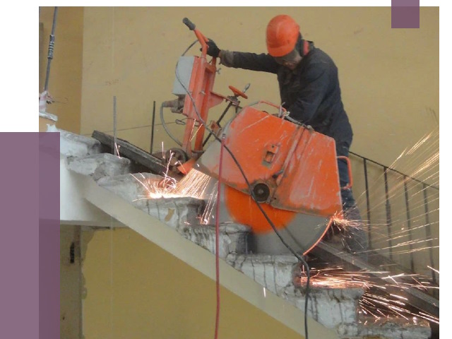 Демонтаж бетонных лестниц в Барабинске от 4571 руб. за м2 | ПРОЛЁТ-Ббн