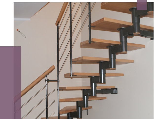 Изготовление модульных лестниц в Барабинске от 11427 руб. 