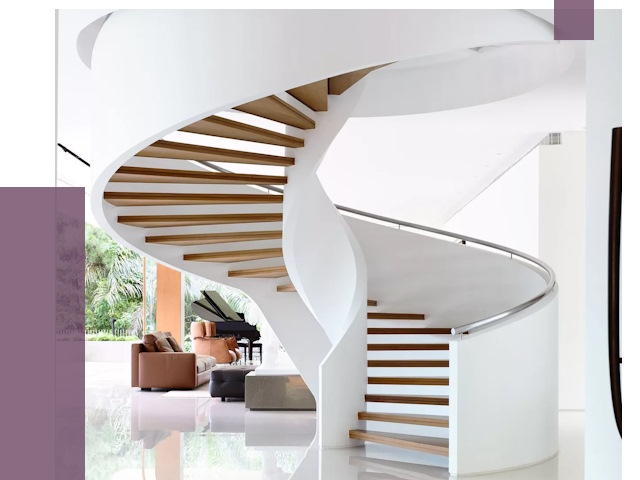 Винтовые лестницы в Барабинске под ключ от 48246 руб. | ПРОЛЁТ-Ббн