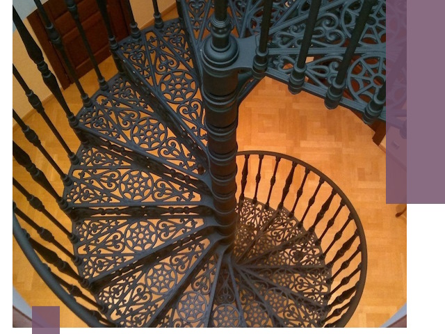 Винтовые лестницы под ключ в Барабинске: производство и монтаж