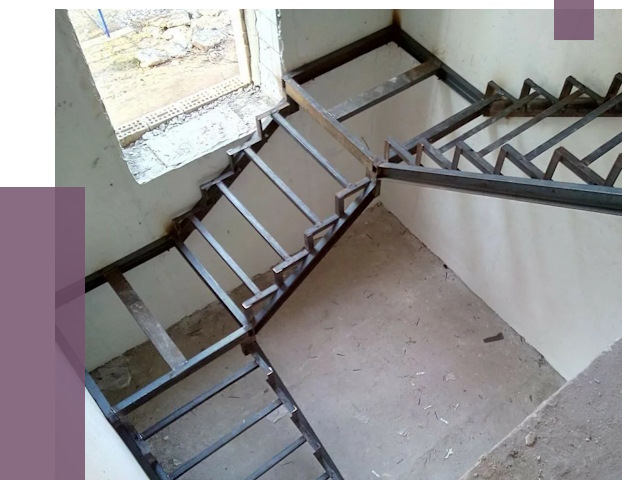 Монтаж лестниц на металлокаркасе в Барабинске от 12696 руб. — ПРОЛЁТ-Ббн