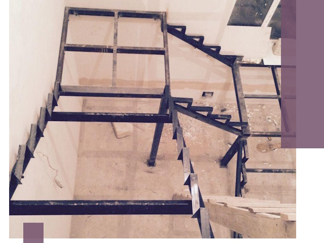 Монтаж лестниц на металлокаркасе в Барабинске быстро и качественно