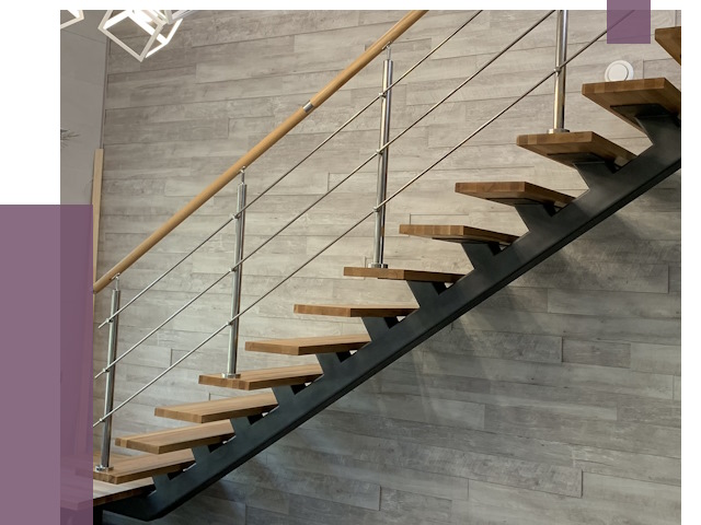 Изготовление лестниц на монокосоуре в Барабинске от 75670 руб. 