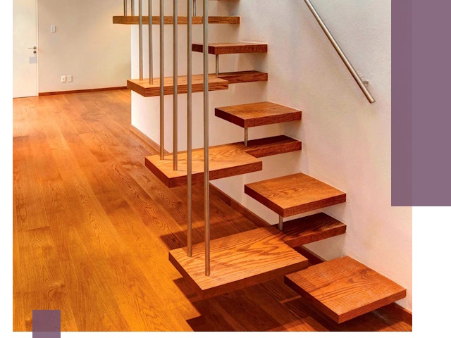 Лестницы «гусиный шаг» на заказ в Барабинске для узких пространств