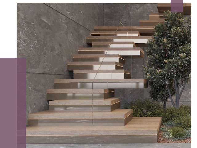 Современные лестницы в Барабинске от 13712 руб. | ПРОЛЁТ-Ббн