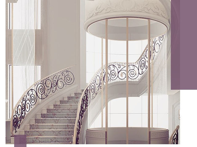 Элитные лестницы на заказ высокого класса в Барабинске