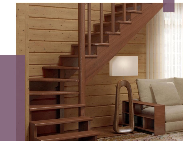 Лестницы эконом класса в Барабинске от 18130 руб. бюджетные решения