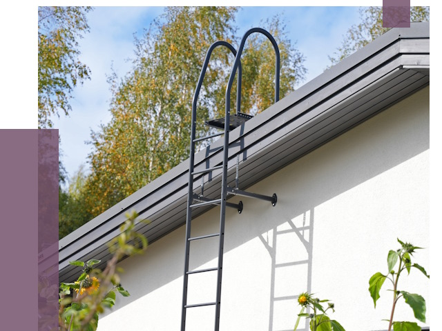 Лестницы на крышу в Барабинске от 18994 руб. — монтаж и монтаж ПРОЛЁТ-Ббн