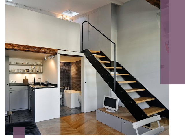 Лестницы на антресоль под ключ в Барабинске — изготовление и монтаж