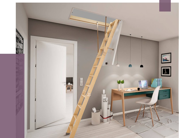 Чердачные лестницы в Барабинске — от 14474 руб. | ПРОЛЁТ-Ббн