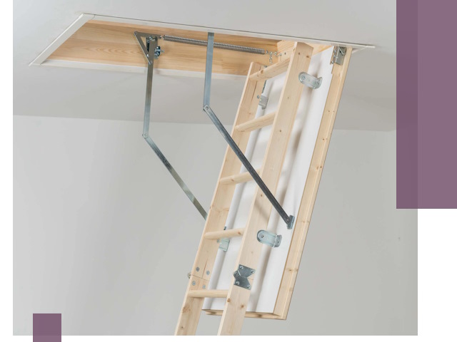 Установка чердачной лестницы под ключ в Барабинске