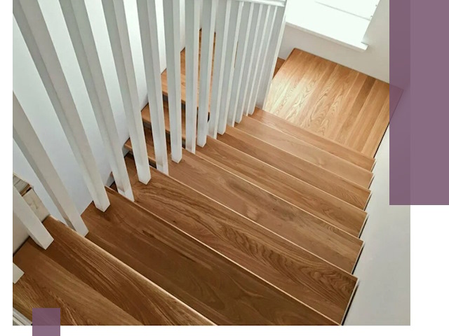 Лестницы из бука в Барабинске: изготовление, монтаж и демонтаж