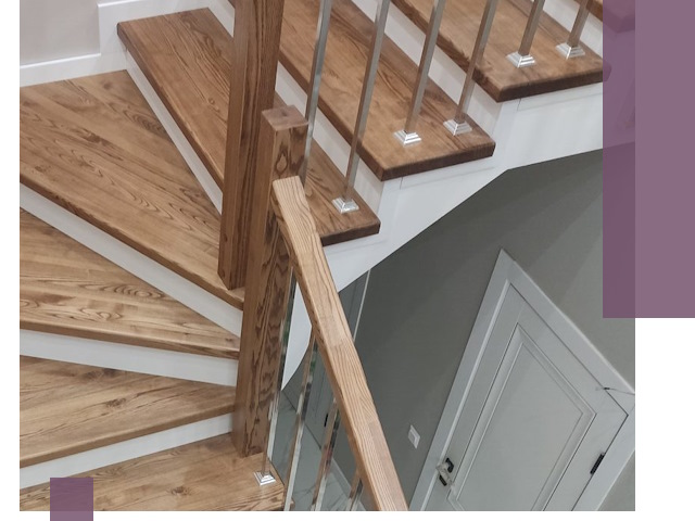 Обшивка металлических лестниц под ключ в Барабинске