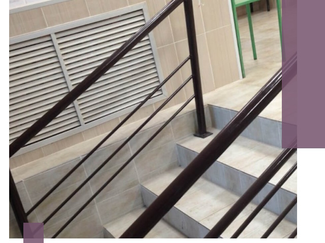 Изготовление перил из металла под ключ в Барабинске