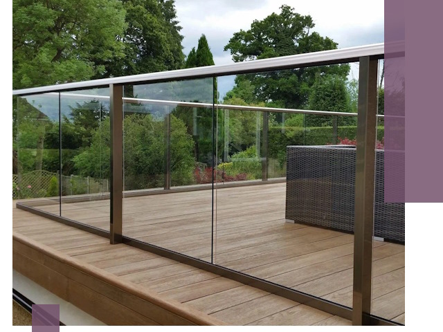 Алюминиевые перила на заказ в Барабинске — монтаж и гарантия