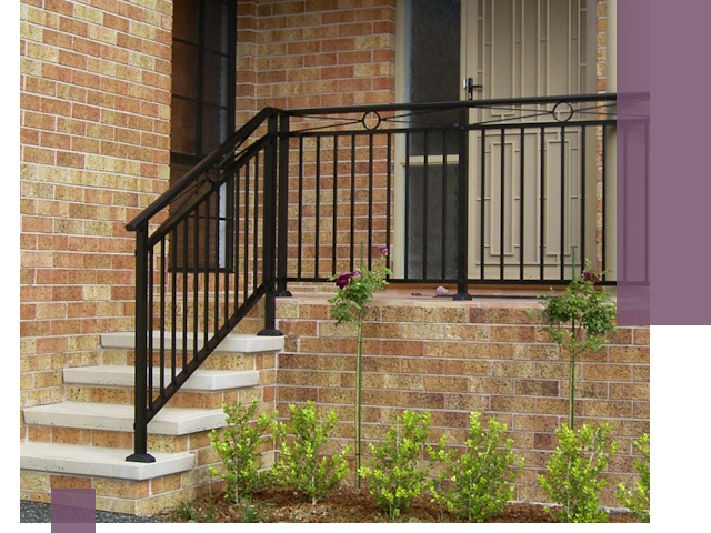 Уличные перила из металла под ключ в Барабинске