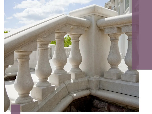 Балюстрады из металла и камня под ключ в Барабинске