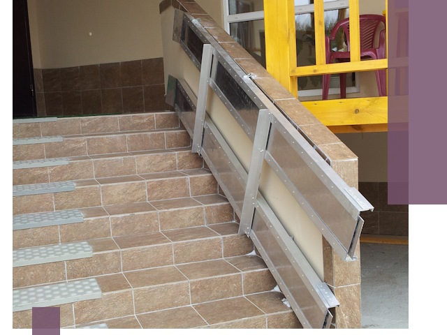 Откидные пандусы под ключ в Барабинске — монтаж и демонтаж