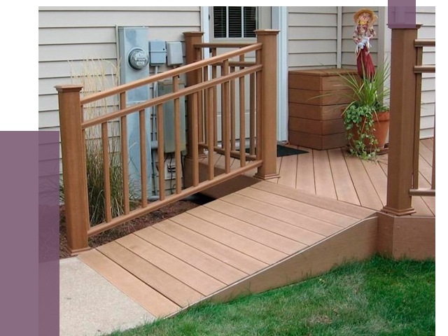 Пандус на крыльцо в Барабинске под ключ от 7719 руб. 