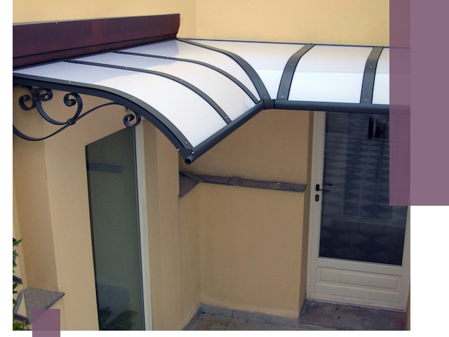 Монтаж козырьков любой сложности в Барабинске под ключ