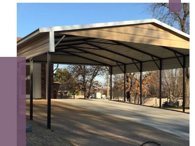 Двускатные навесы в Барабинске от 7973 руб.  | ПРОЛЁТ-Ббн