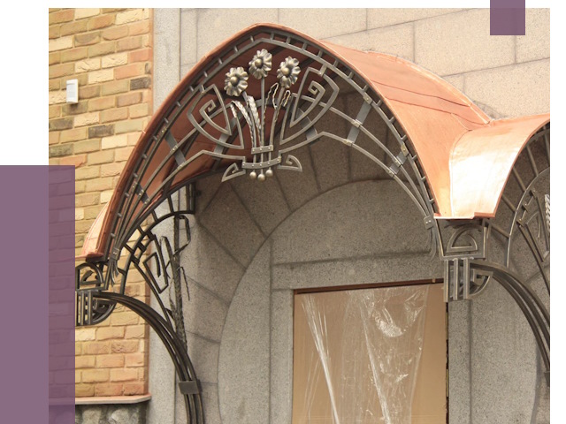 Арочные козырьки в Барабинске от 14474 руб. 