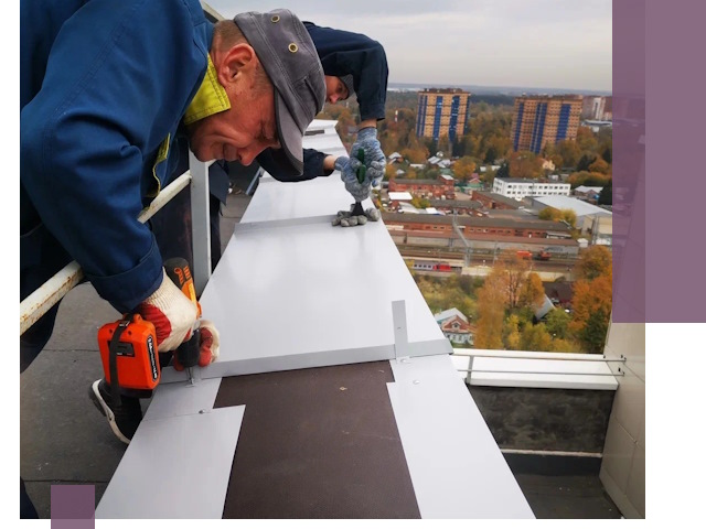 Монтаж парапетов в Барабинске — установка прочных металлических ограждений