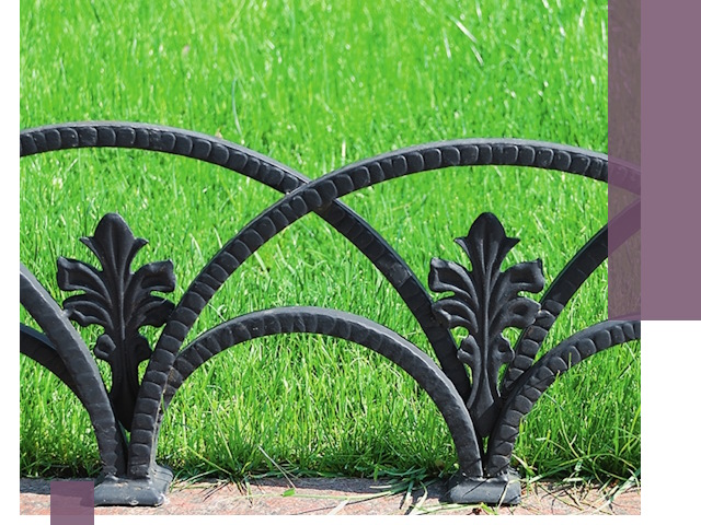 Декоративные металлические бордюры под ключ в Барабинске