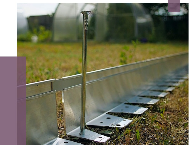 Металлические бордюры для газона в Барабинске от 4266 руб. | ПРОЛЁТ-Ббн