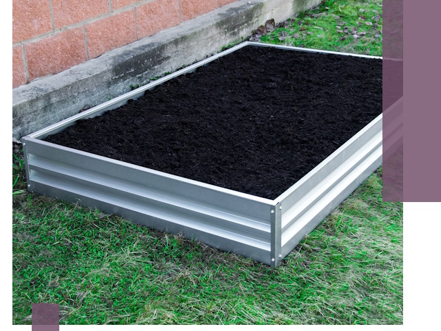 Металлические бордюры для грядок в Барабинске: прочность и аккуратность