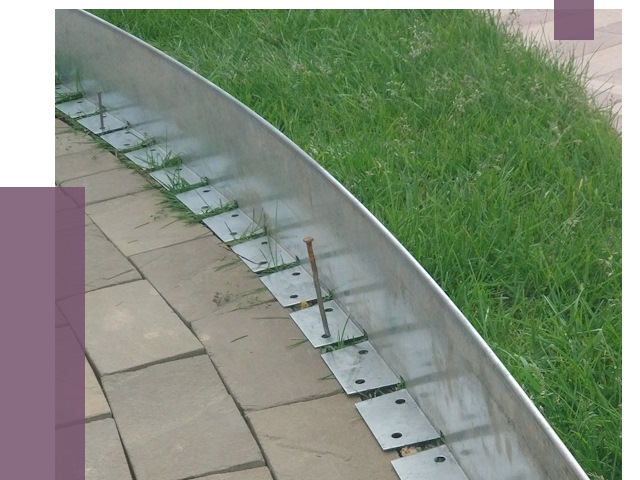 Металлические бордюры для тротуаров в Барабинске от 8633 руб.