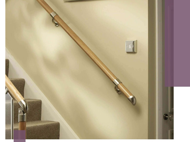 Монтаж пристенных поручней профессионально в Барабинске